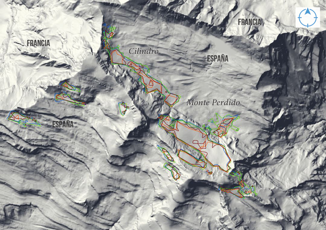 Así se muere el glaciar de Monte Perdido