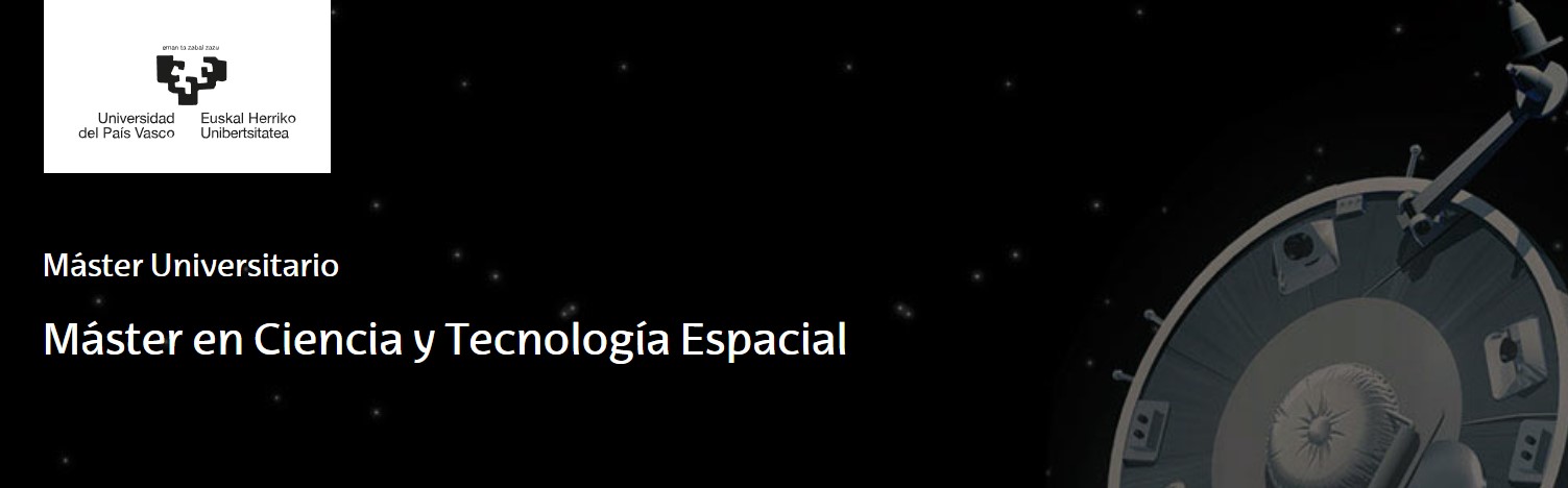 Imagen decorativa del Máster Universitario en Ciencia y Tecnología Espacial de la EHU