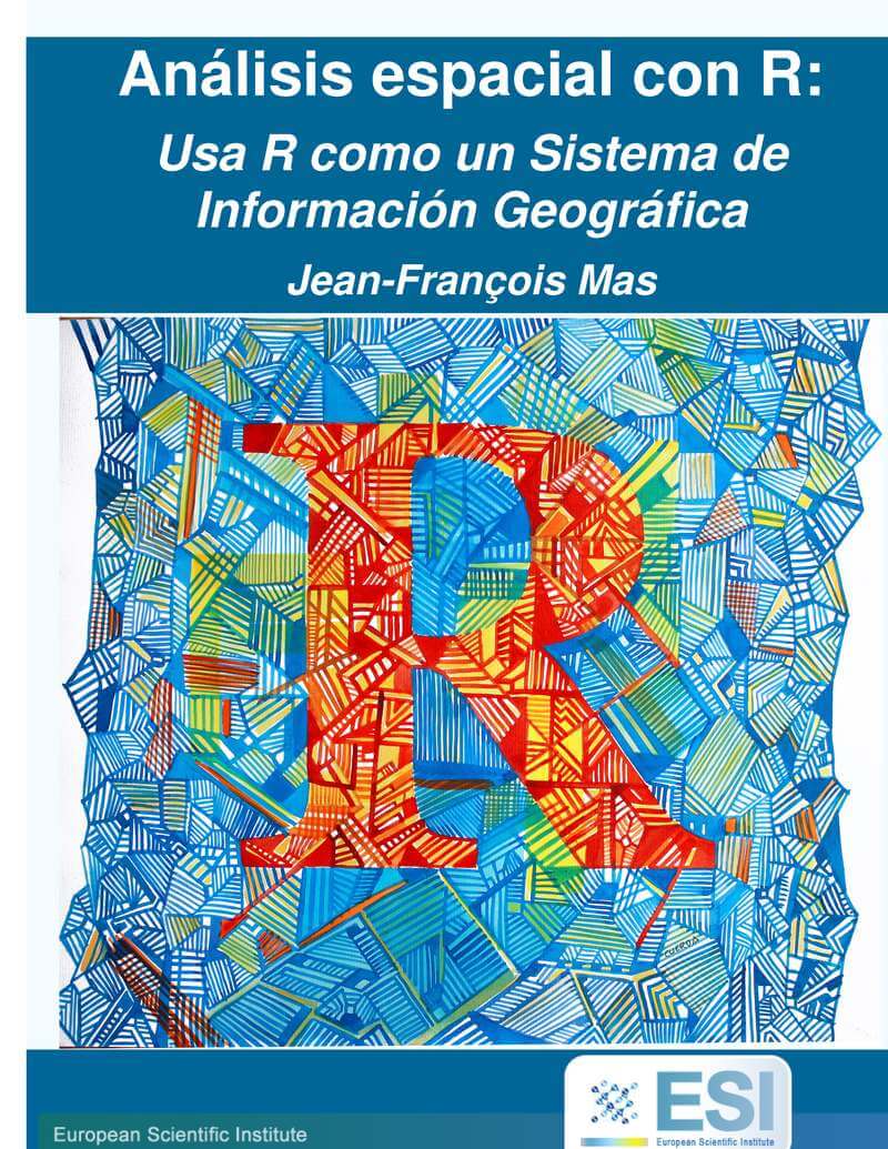 Portada del libro «Análisis espacial con R: usa R como un Sistema de Información Geográfica»