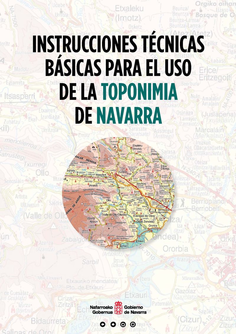 Instrucciones para el uso de la toponimia de Navarra