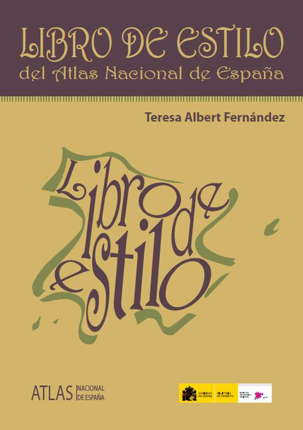 Libro de estilo del Atlas Nacional de España