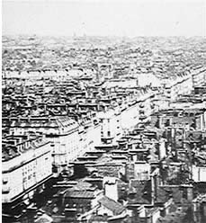 foto aérea de Nadar sobre Paris 1866